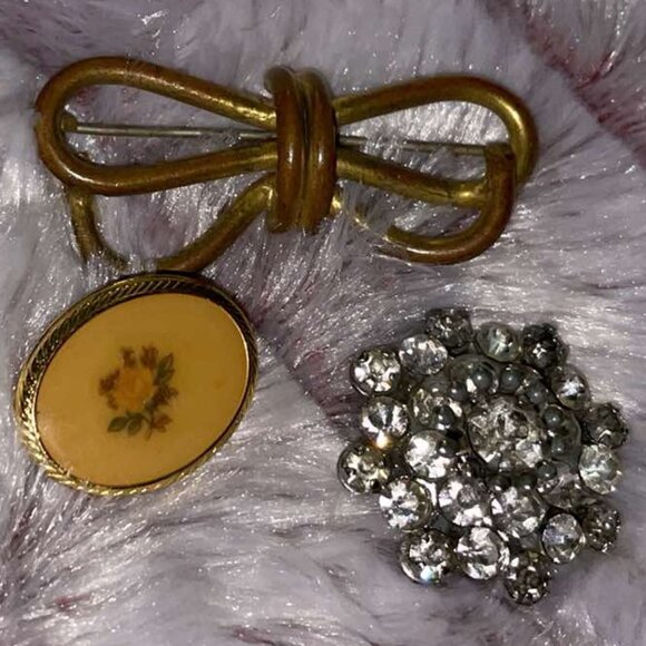 Lot of 3 vintage Brooch - Picture 1 of 7